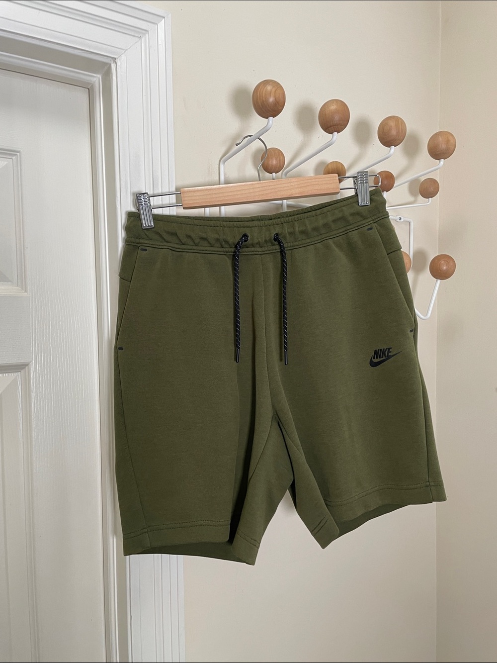 Nike - Tech Fleece Athletic Shorts - Green - S